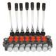 7 Spool 13GPM Hydraulic Directional Control Valve P40 Double Acting Cylinder