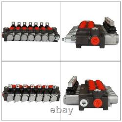 7 Spool 13GPM Hydraulic Directional Control Valve P40 Double Acting Cylinder