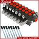 7 Spool Hydraulic Directional Control Valve 13gpm P40 Double Acting Cylinder 60L