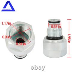 7 Spool Hydraulic Monoblock Double Acting Control Valve 11 GPM + conversion plug