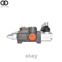 7 Spool Hydraulic Monoblock Double Acting Control Valve 3625 PSI 11 GPM