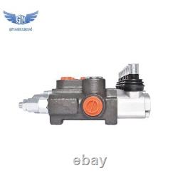 7 Spool Hydraulic Monoblock Double Acting Control Valve SAE Ports 11 GPM