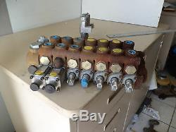 7-spool Hydraulic Control Valve