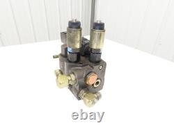 929500 Hydraulic Solenoid Control Valve & Manifold From N40 XMR Forklift