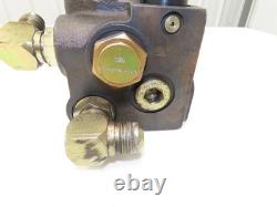 929500 Hydraulic Solenoid Control Valve & Manifold From N40 XMR Forklift