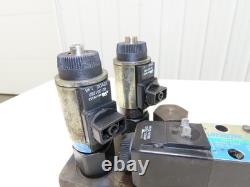 929500 Hydraulic Solenoid Control Valve & Manifold From N40 XMR Forklift