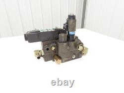 929500 Hydraulic Solenoid Control Valve & Manifold From N40 XMR Forklift
