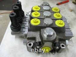 A3201 Galbreath Hydraulic 3 Spool Control Valve Made In USA