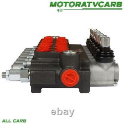 ALL-CARB 7 Spool Hydraulic Directional Control Valve 13Gpm Double Acting SAE
