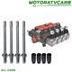 ALL-CARB Adjustable Hydraulic Control Valve Double Acting 21GPM 3600 PSI 4Spool