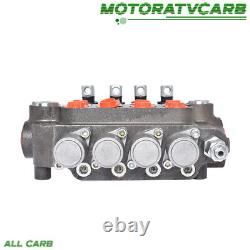 ALL-CARB Adjustable Hydraulic Control Valve Double Acting 21GPM 3600 PSI 4Spool