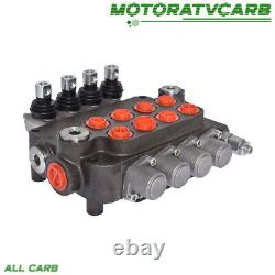 ALL-CARB Adjustable Hydraulic Control Valve Double Acting 21GPM 3600 PSI 4Spool