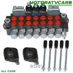 ALL-CARB Hydraulic Directional Control Valve 7 Spool 2JOYSTICK 40L BSPP 11GPM