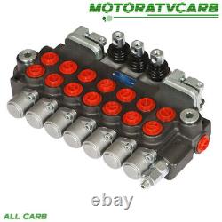 ALL-CARB Hydraulic Directional Control Valve 7 Spool 2JOYSTICK 40L BSPP 11GPM