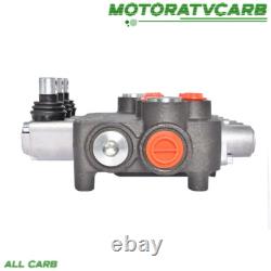 ALL-CARB Hydraulic Monoblock Double Acting Control Valve SAE 3 Spool 21 GPM