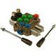 A-VFG1003-AI Hydraulic Control Valve BSP, 2 spool