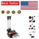 Adjustable Relief Hydraulic Control Valve, 2 Spool, 21 GPM, Cast Iron Durability