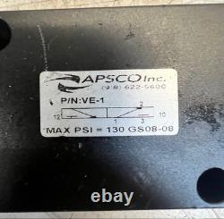 Apsco Inc Solenoid Valve VE-1 Hydraulic Control Valve Industrial OEM Part
