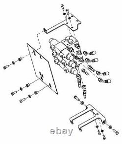 Auto Crane 320840100, Hydraulic Control Valve Retrofit Kit for 3203PR, PRX