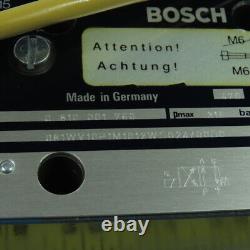 Bosch 0810001760 Hydraulic Control Valve 315 Bar 24V Coil