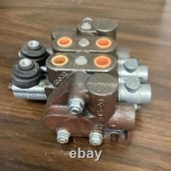 Brand Hydraulics HR45 2-Spool Manual Hydraulic Control Valve for Fluid/Oil