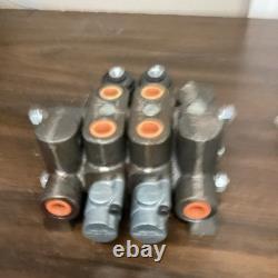 Brand Hydraulics HR45 2-Spool Manual Hydraulic Control Valve for Fluid/Oil