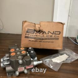 Brand Hydraulics HR45 2-Spool Manual Hydraulic Control Valve for Fluid/Oil