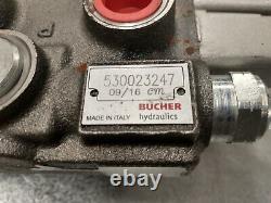 Bucher HDM11P/2 Hydraulic Control Spool Valve HDM HDS 12GPM