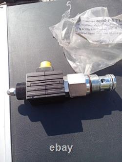 Bucher Hydraulics Pressure Control Valve Epec-16v-05-0-m-24dg 24dc IL