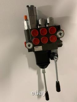 CHIEF HYDRAULIC LOADER VALVE 3 SPOOL JOYSTICK 10 GPM WithFLOAT SPOOL