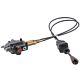 Cable Remote Control Valve Kit, Hydraulic Flow Control Valve with 2 Spool 21GPM