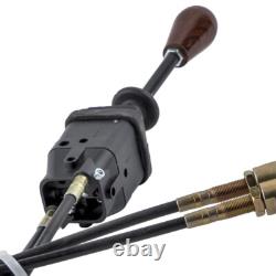 Cable Remote Control Valve Kit, Hydraulic Flow Control Valve with 2 Spool 21GPM