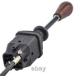 Cable Remote Control Valve Kit, Hydraulic Flow Control Valve with 2 Spool 21GPM