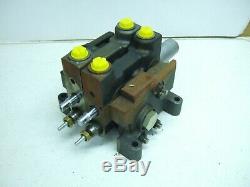 Case 570l 580l 580sl 590 Super Hydraulic Valve With Flow Control Two Spool Nos