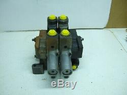 Case 570l 580l 580sl 590 Super Hydraulic Valve With Flow Control Two Spool Nos