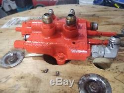 Case Ingersoll 222 444 446 448 tractor hydraulic travel control valve