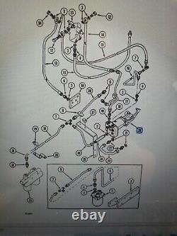 Case/ih 844xl 856xl 956xl 1056xl Tractor Main Hydraulic Control Valve 3404607r2