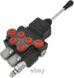 Cast Iron Hydraulic Control Valve with Joystick 2 Spool Design for Efficiency