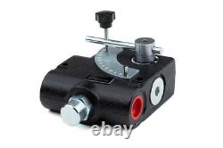 Chief FC Pressure Compensated Flow Control Valve, 0-16 GPM, 1/2 NPT Side Ports