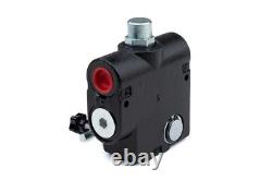 Chief FC Pressure Compensated Flow Control Valve, 0-16 GPM, 1/2 NPT Side Ports