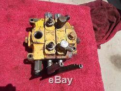 Commercial Intertech 2-spool Hydraulic Control Valve with Levers 341-9202-203