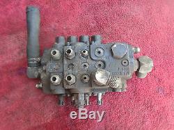 Commercial Intertech 4-Spool Hydraulic Directional Control Valve #1485568
