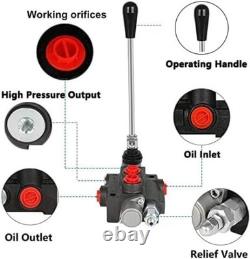 Compact Hydraulic Control Valve 1 Spool 11 GPM G Ports