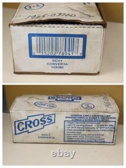 Cross Converta SCV1 103980 Hydraulic Control Valve New Old Stock