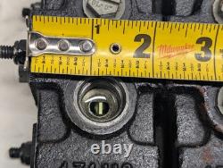 Cross Double Spool 2 Section Hydraulic Loader Control Valve w Float 43 03 170734