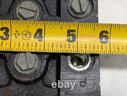 Cross Double Spool 2 Section Hydraulic Loader Control Valve w Float 43 03 170734