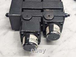 Cross Double Spool 2 Section Hydraulic Loader Control Valve w Float 43 03 170734