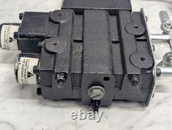 Cross Double Spool 2 Section Hydraulic Loader Control Valve w Float 43 03 170734