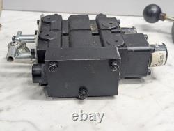 Cross Double Spool 2 Section Hydraulic Loader Control Valve w Float 43 03 170734
