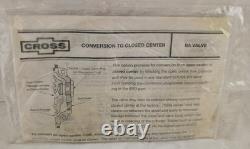 Cross Sba2 Hydraulic Control Valve 131135 New